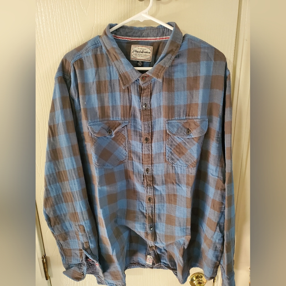Flag and Anthem flannel shirt